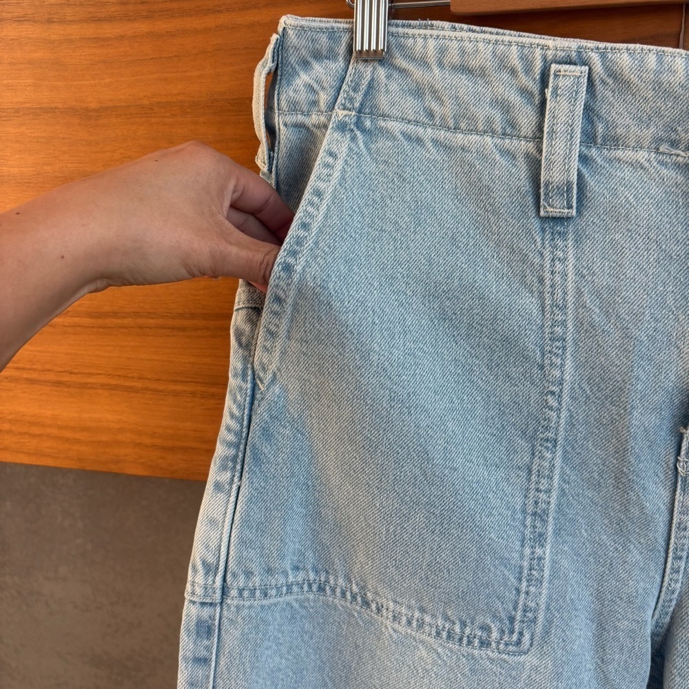 NWOT We The Free Major Leagues Mid-Rise Cuffed Jeans, Size 29 - Picture 8 of 16